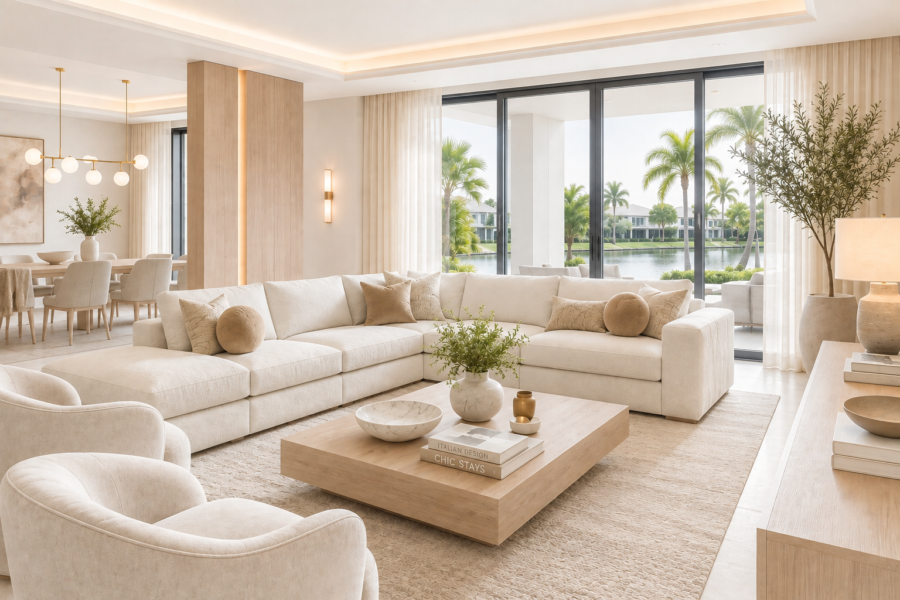 Warm Modern Luxury: Why This Design Style Feels Right at Home in Naples